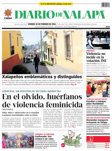 Diario de Xalapa - 23 Feb 2024