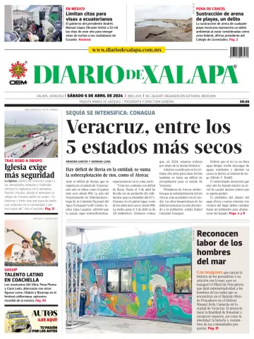 Diario de Xalapa - 06 Nis 2024