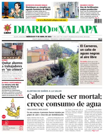 Diario de Xalapa - 17 Apr 2024