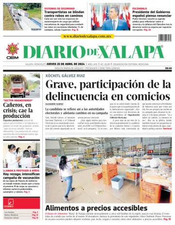 Diario de Xalapa - 25 апр. 2024