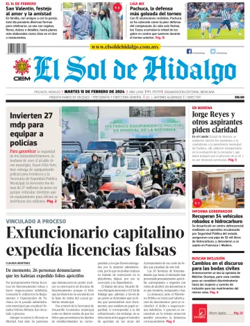El Sol de Hidalgo - 13 Feb 2024