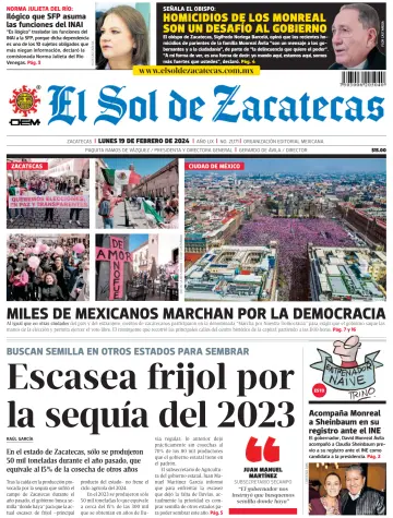 El Sol de Zacatecas - 19 Feb 2024