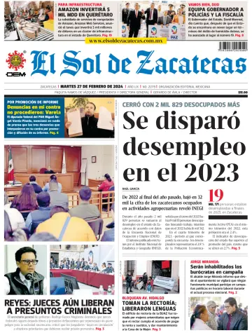 El Sol de Zacatecas - 27 Feb 2024
