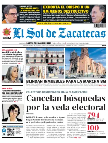 El Sol de Zacatecas - 7 Mar 2024