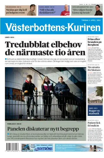 Västerbottens-Kuriren - 4 Apr 2024