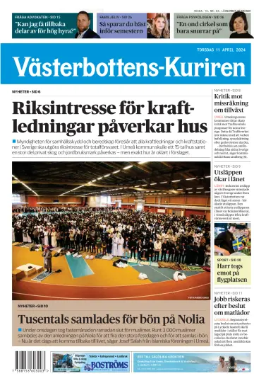 Västerbottens-Kuriren - 11 四月 2024