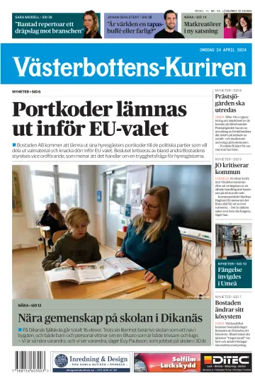 Västerbottens-Kuriren - 24 四月 2024