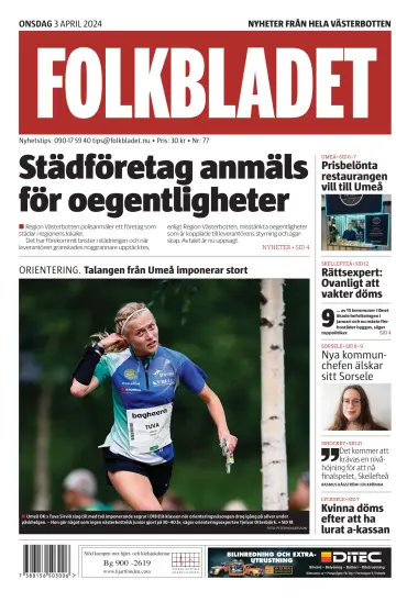 Folkbladet Västerbotten - 3 Apr 2024