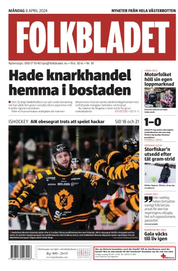 Folkbladet Västerbotten - 8 Apr 2024