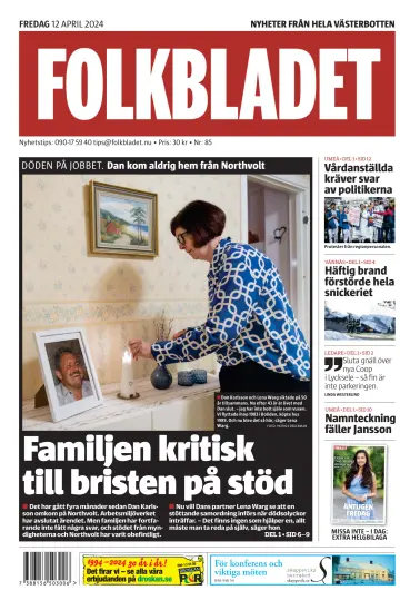 Folkbladet Västerbotten - 12 Ebri 2024