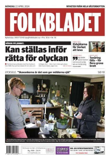 Folkbladet Västerbotten - 22 Apr 2024