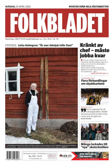Folkbladet Västerbotten - 29 Apr. 2024