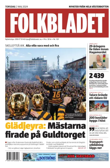 Folkbladet Västerbotten - 02 ma 2024