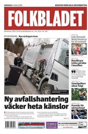 Folkbladet Västerbotten - 6 May 2024