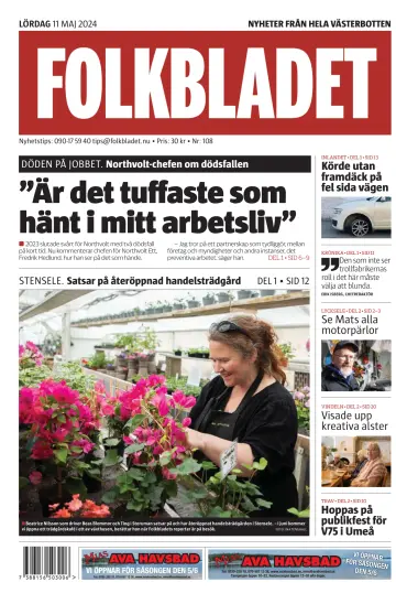 Folkbladet Västerbotten - 11 mayo 2024