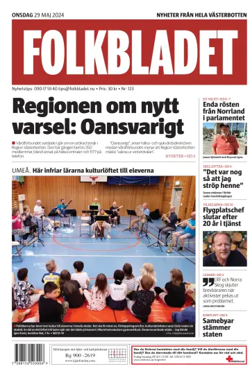 Folkbladet Västerbotten - 29 mayo 2024