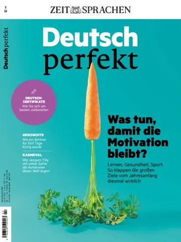 Deutsch perfekt - 25 enero 2023