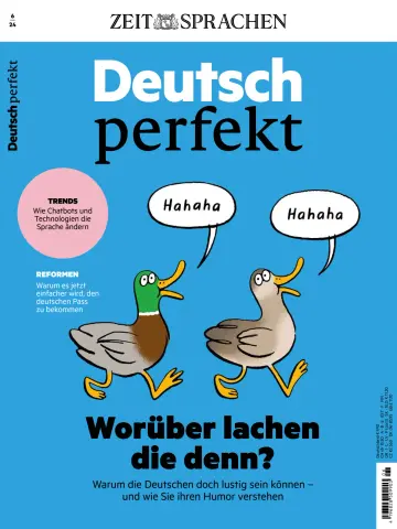 Deutsch perfekt - 26 Apr. 2024