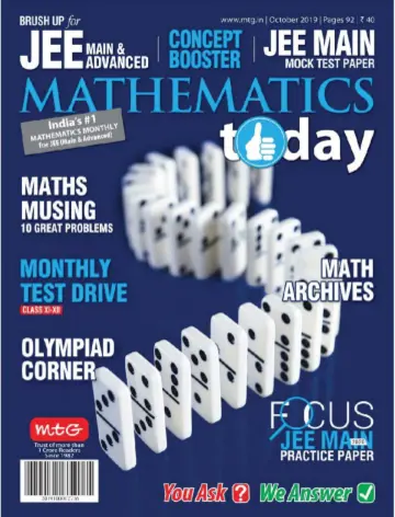 Mathematics Today - 10 Oct 2019