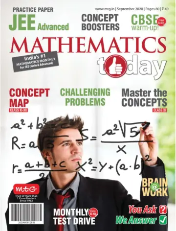 Mathematics Today - 10 Sep 2020