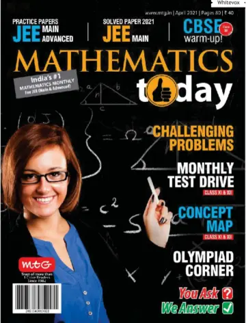 Mathematics Today - 10 Apr 2021