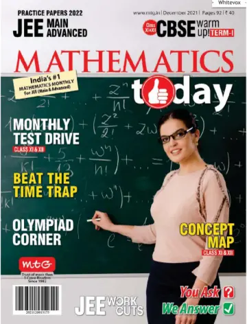 Mathematics Today - 10 Dec 2021