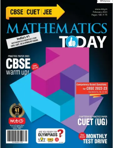 Mathematics Today - 3 Chwef 2023