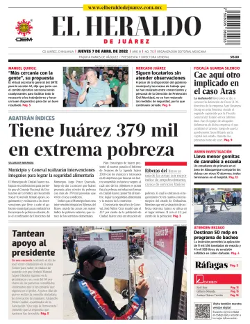 El Heraldo de Juarez - 07 abr. 2022