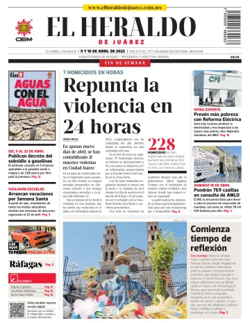 El Heraldo de Juarez - 09 abr. 2022