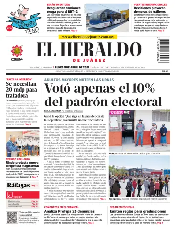 El Heraldo de Juarez - 11 abr. 2022