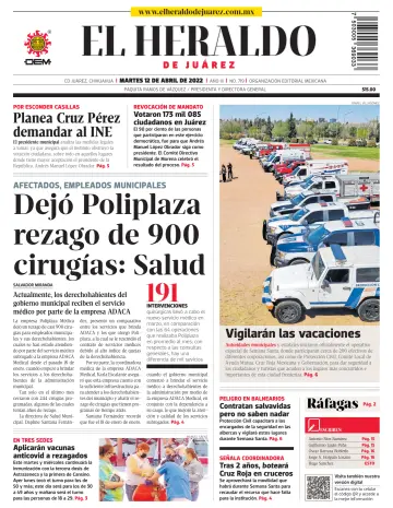 El Heraldo de Juarez - 12 4월 2022