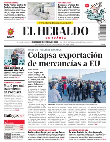 El Heraldo de Juarez - 13 4월 2022