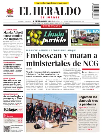 El Heraldo de Juarez - 16 4월 2022