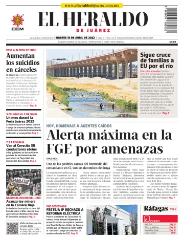 El Heraldo de Juarez - 19 Apr 2022