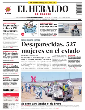 El Heraldo de Juarez - 25 Apr 2022