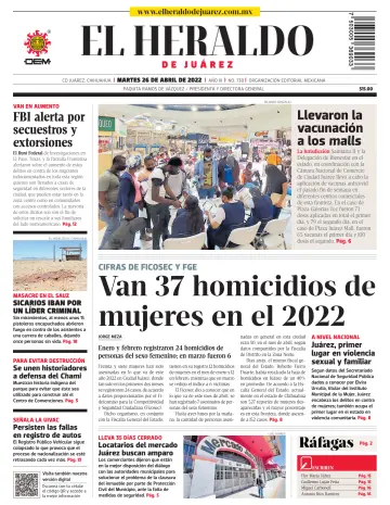 El Heraldo de Juarez - 26 Apr 2022