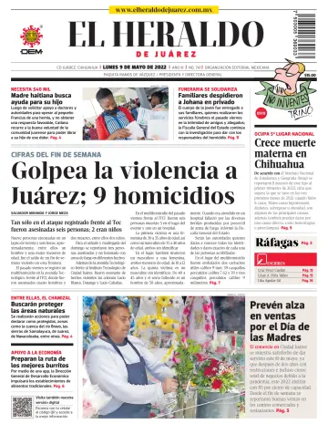 El Heraldo de Juarez - 9 May 2022