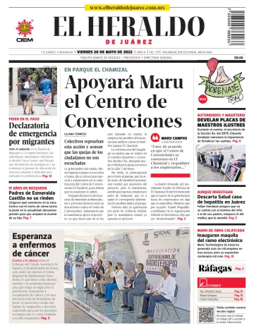 El Heraldo de Juarez - 20 May 2022