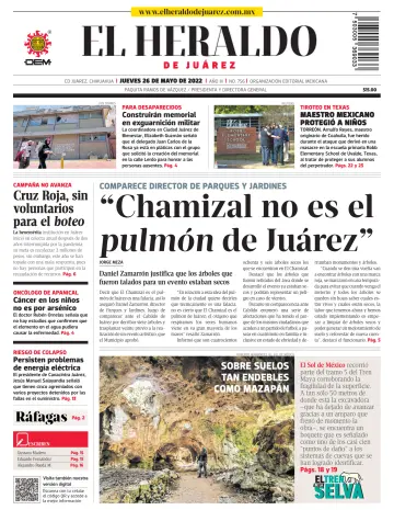 El Heraldo de Juarez - 26 mayo 2022