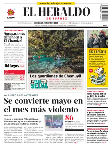 El Heraldo de Juarez - 27 5월 2022
