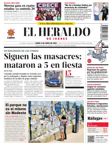 El Heraldo de Juarez - 06 6월 2022
