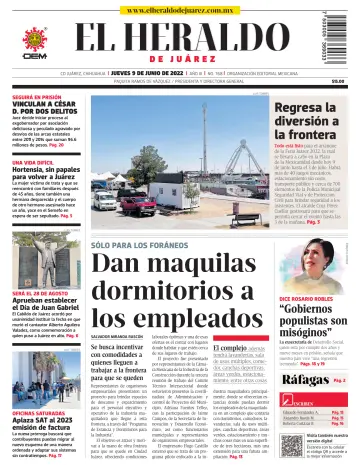 El Heraldo de Juarez - 09 6월 2022