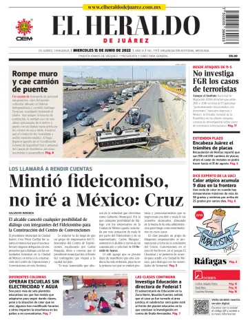 El Heraldo de Juarez - 15 6월 2022