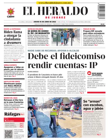 El Heraldo de Juarez - 16 jun. 2022