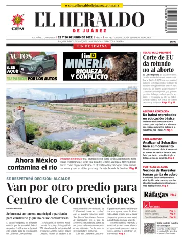 El Heraldo de Juarez - 25 6월 2022