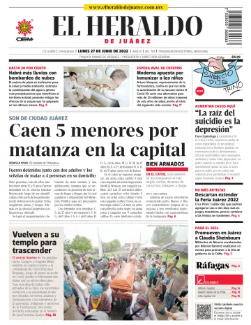 El Heraldo de Juarez - 27 6월 2022