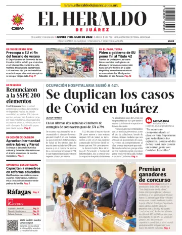 El Heraldo de Juarez - 7 Jul 2022