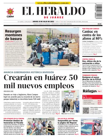 El Heraldo de Juarez - 21 7월 2022
