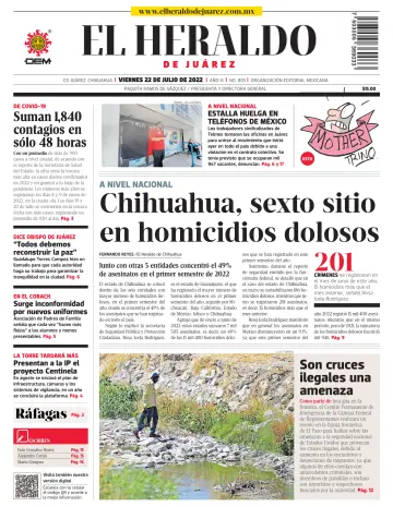 El Heraldo de Juarez - 22 7월 2022