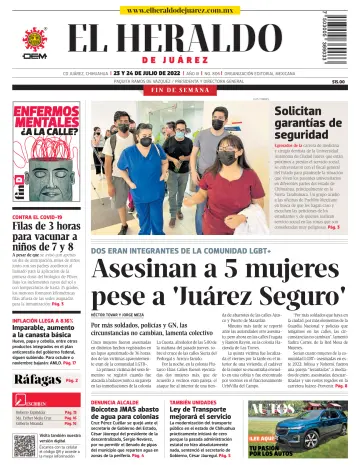 El Heraldo de Juarez - 23 Jul 2022